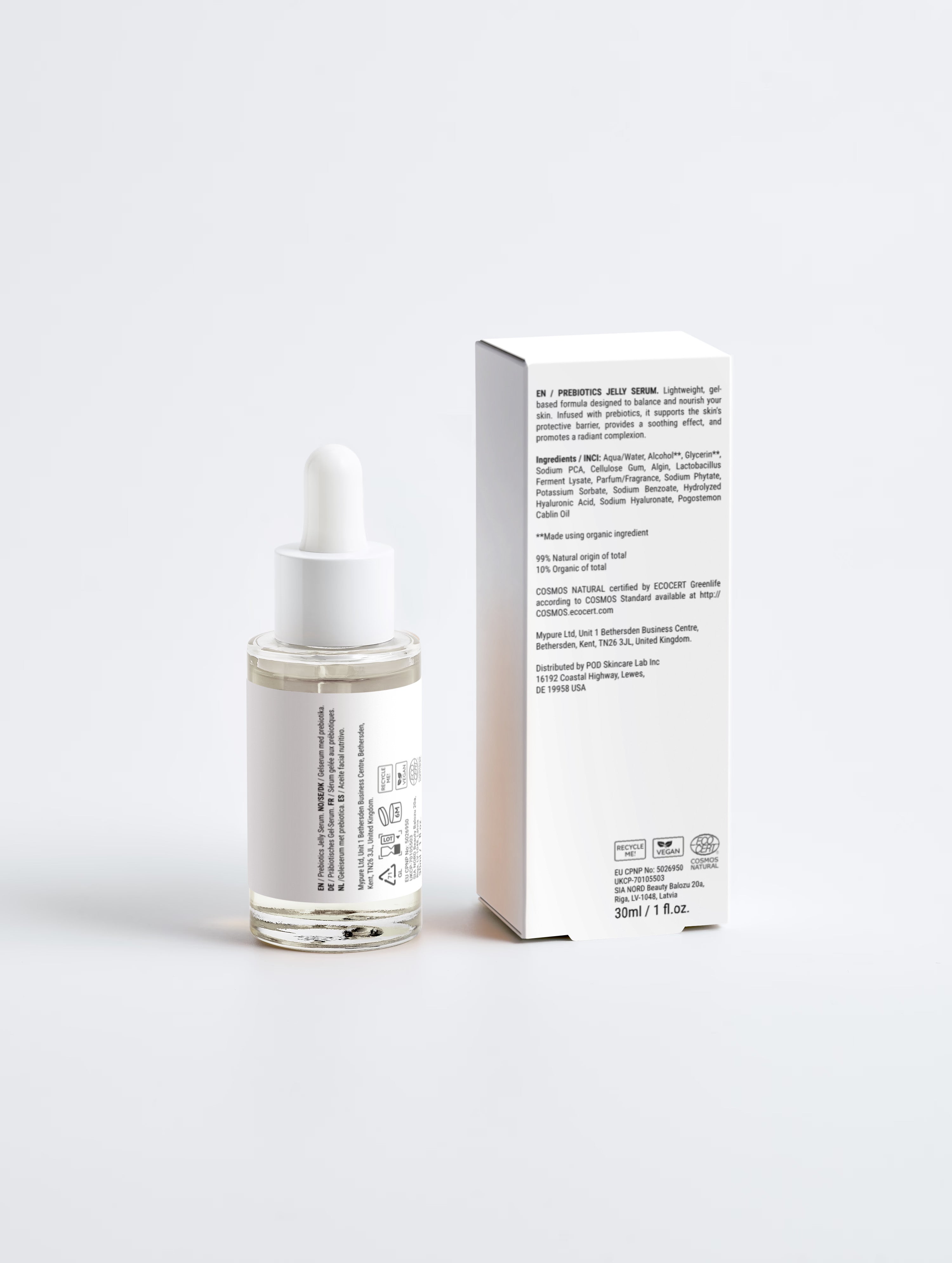 Prebiotic Gel Serum — Microbiome Balance 30 ml