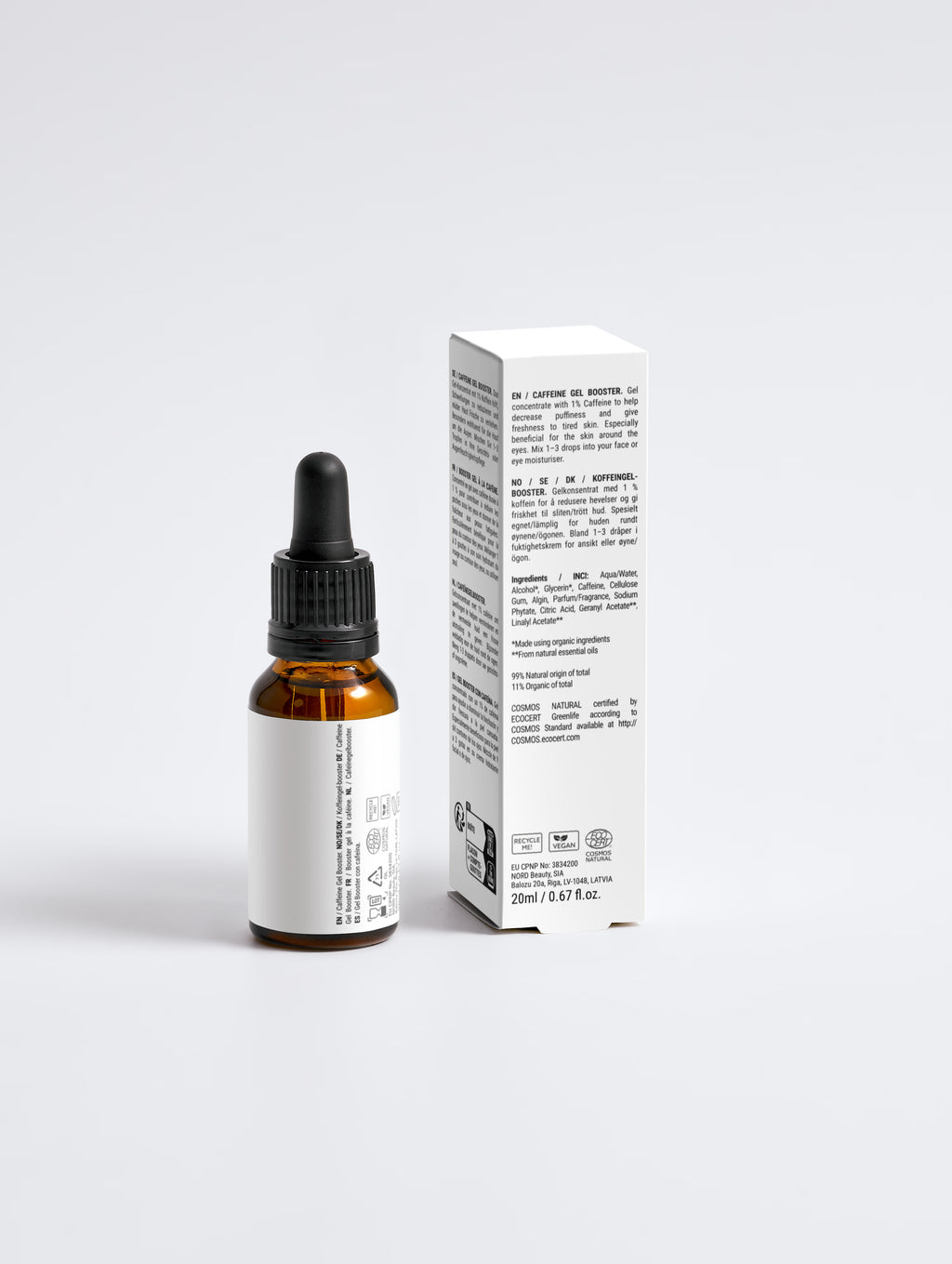Gel Concentré Caféine — Anti-Poches & Regard Fatigué 20 ml