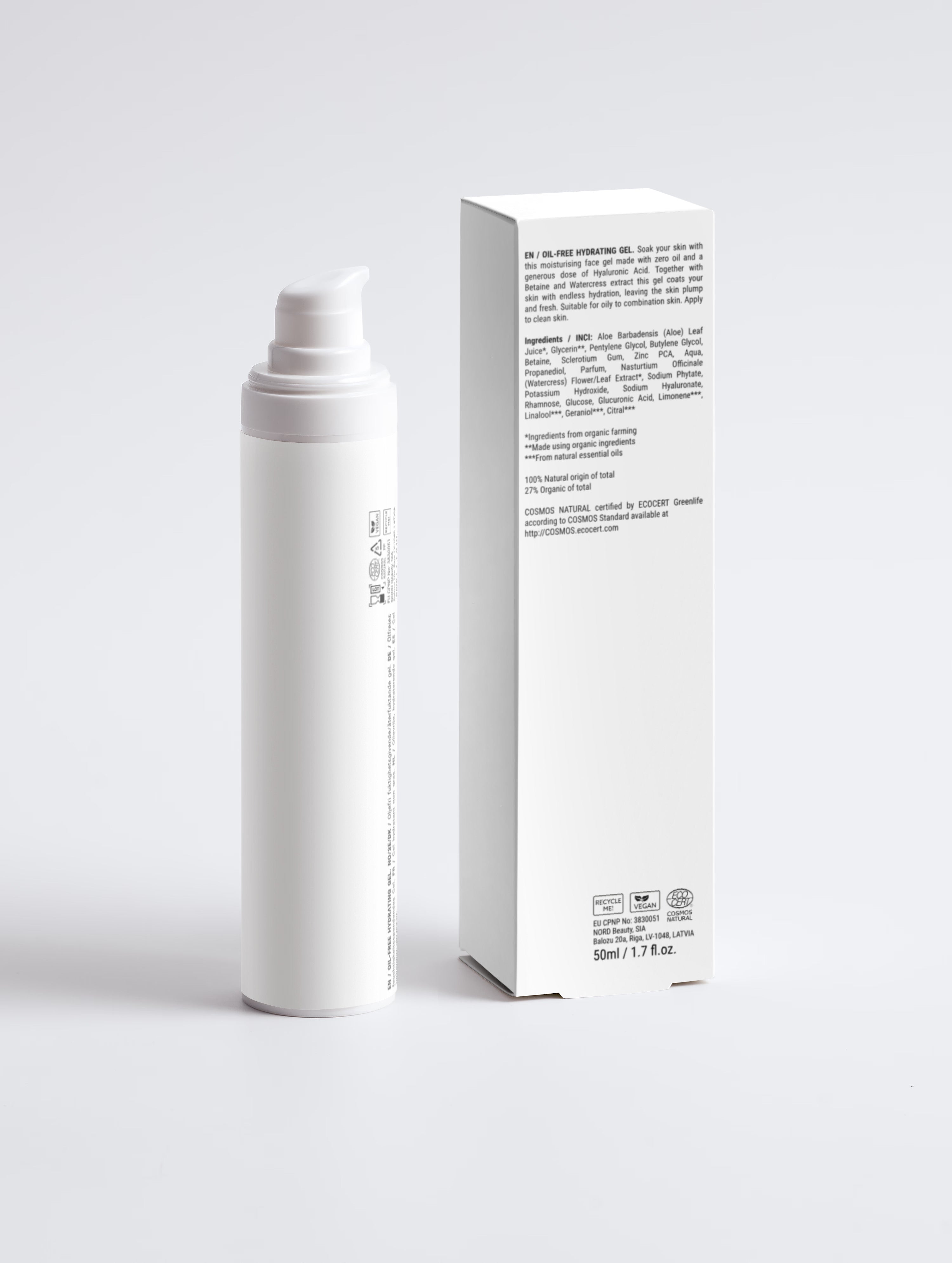 Oil-Free Hydrating Gel — Normal to Oily Skin 50 ml