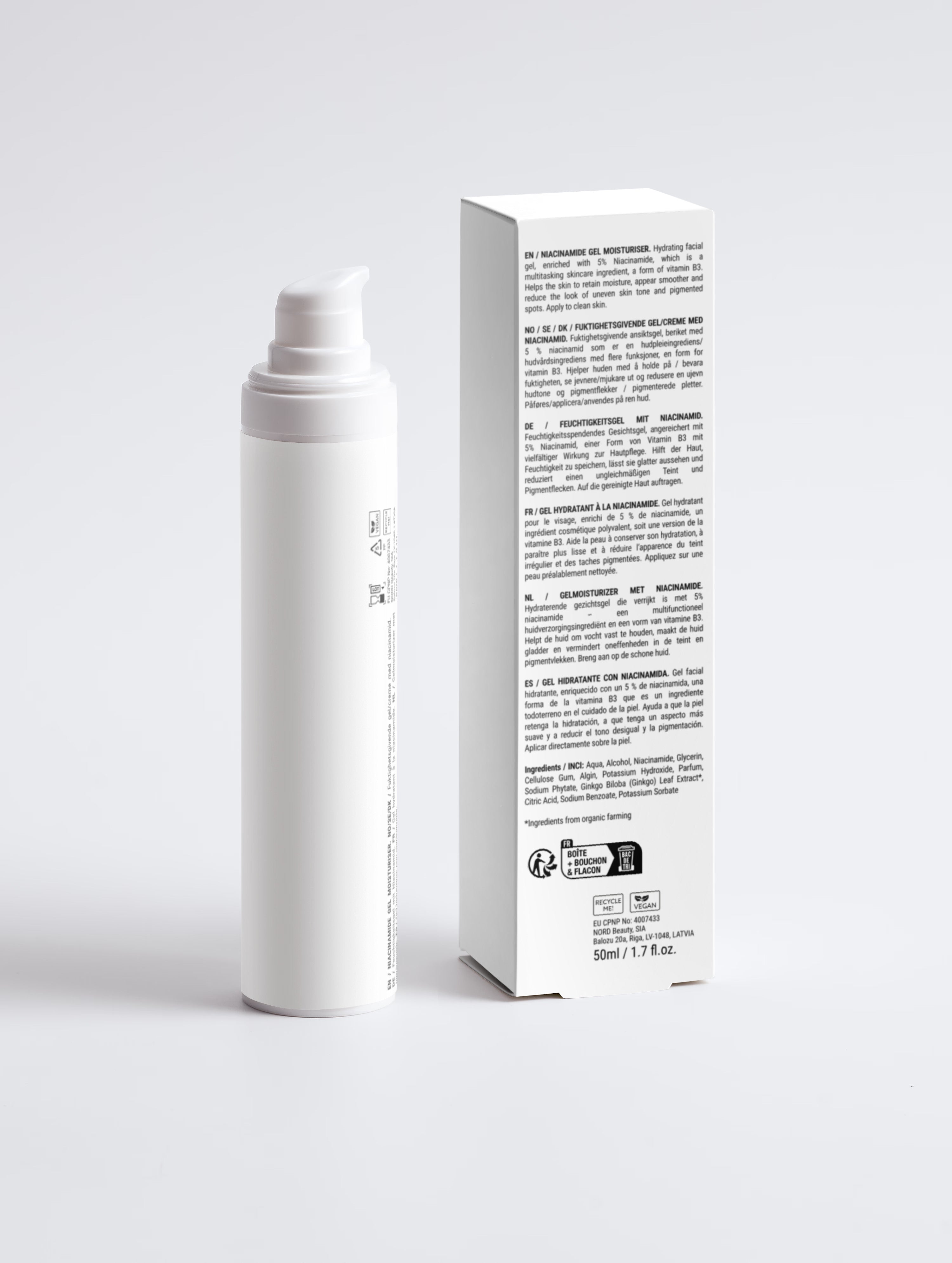 Niacinamide 5% Hydrating Gel — Pores & Even Tone 50 ml