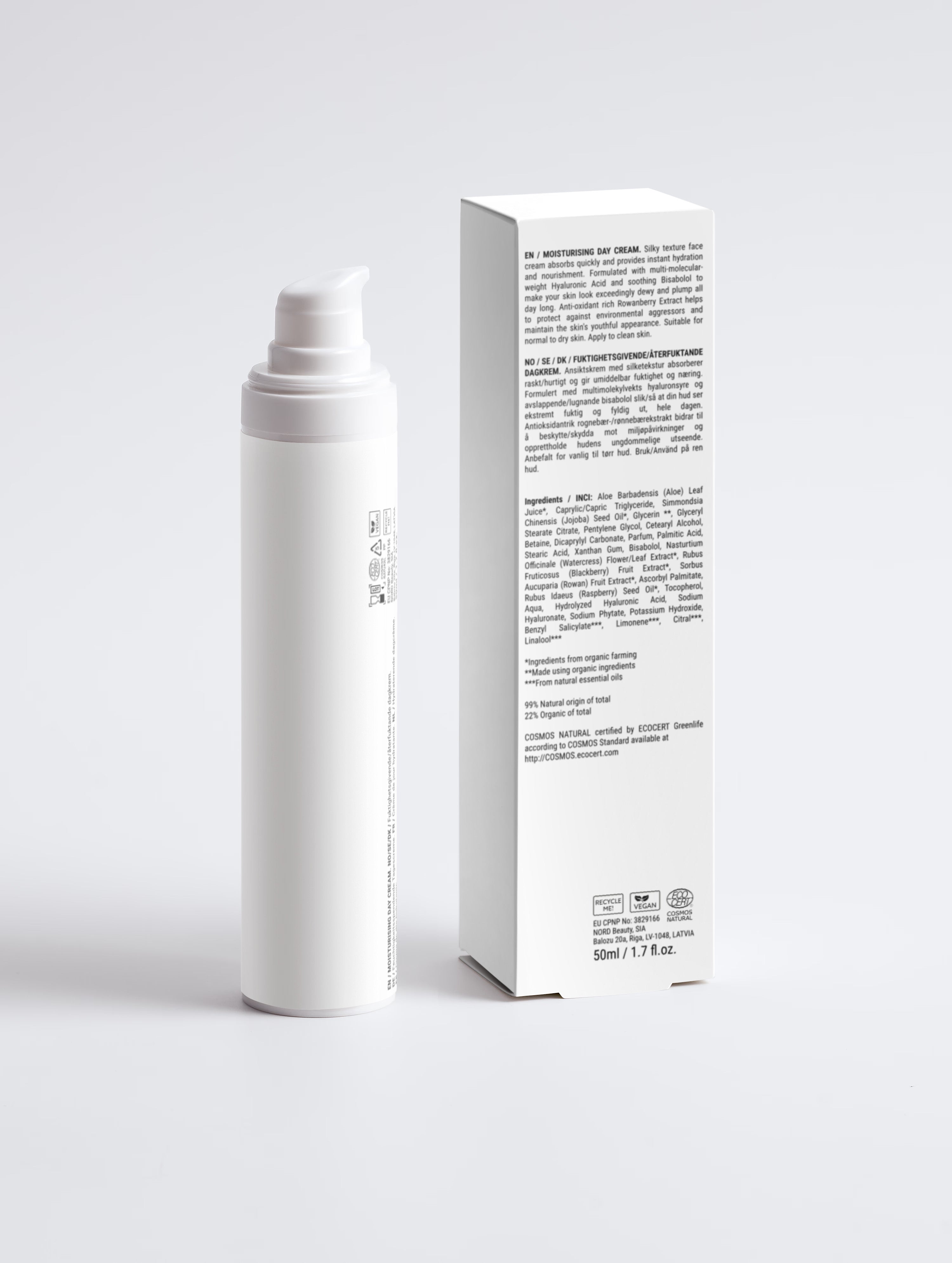 Silky Moisturizing Day Cream — Hydration Boost 50 ml